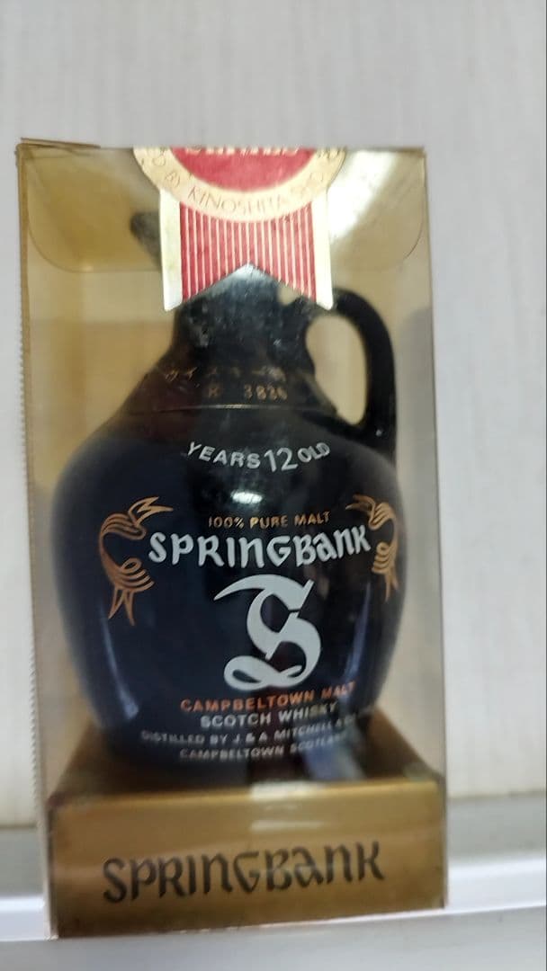 P*i様 貴重なスプリングバンク 12年 陶器ミニボトル Yahoo!オークション - SPRINGBANK スプリングバンク 12年 ミニボトル