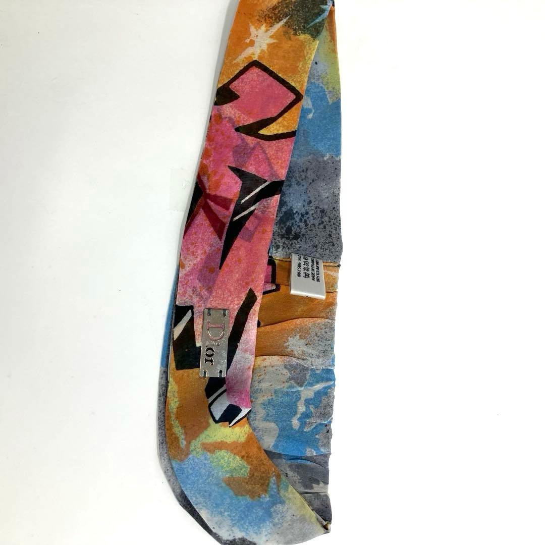 ディオール ガリアーノ期 カラフルヘアバンド バンダナ