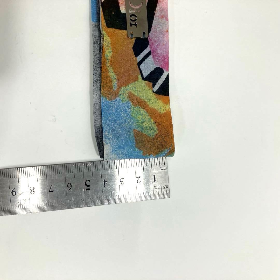 ディオール ガリアーノ期 カラフルヘアバンド バンダナ