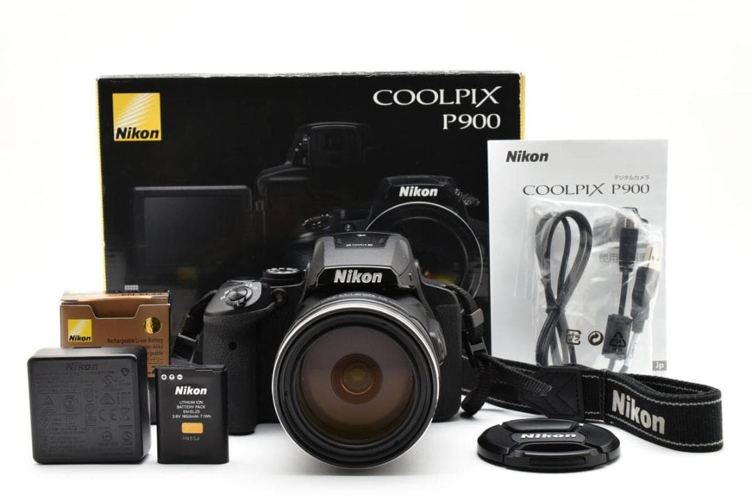 ★極上品★ Nikon COOLPIX P900 元箱付属 Amazon.com : Nikon COOLPIX P900 16MP Zoom Digital Camera with 83x