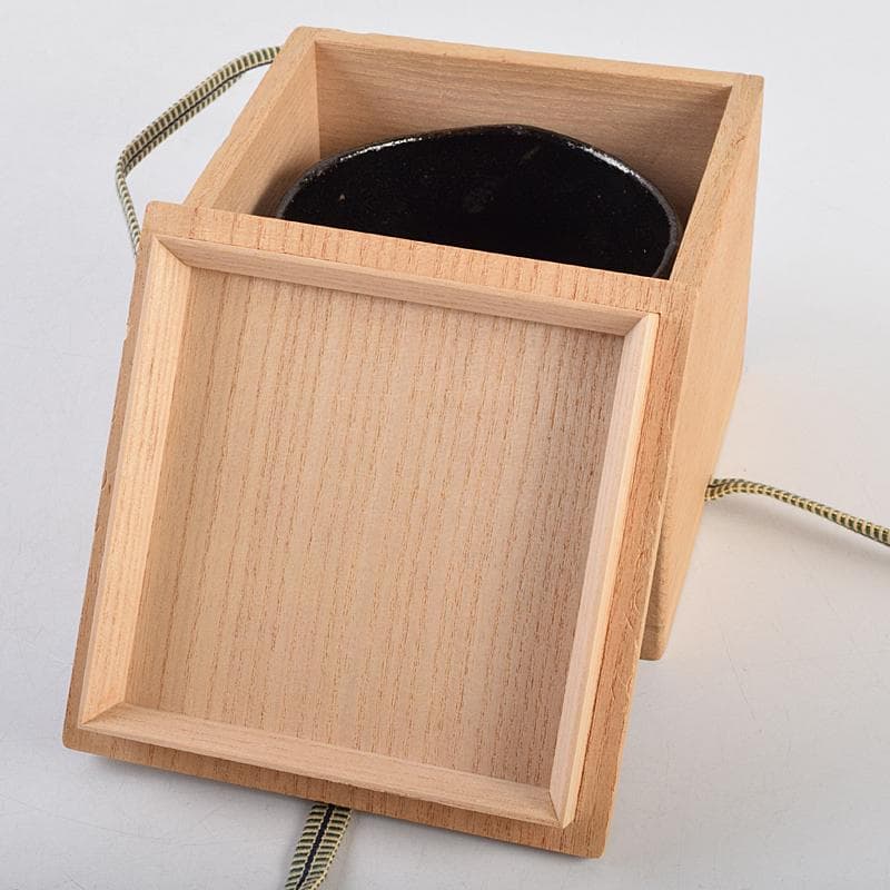 茶道具 楽吉左衛門 黒楽茶碗 時代箱付 V R9407 - メルカリ