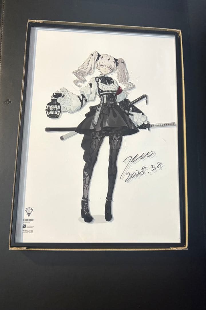 新品】直筆サイン入り(京)アクリルパネルDIR EN GREY 紗彩木ひそり 6.5