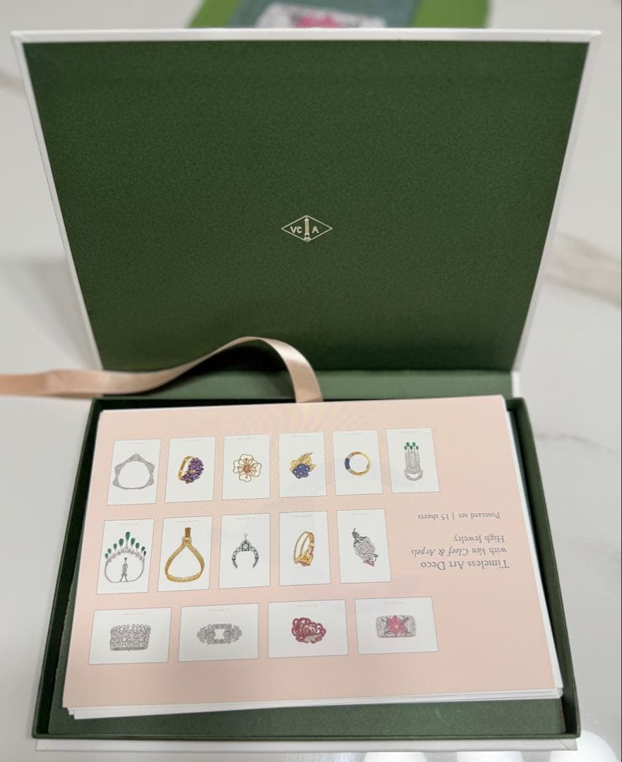 永遠なる瞬間ヴァンクリーフ&アーペル 展覧会 図録 、ノート、ポスト