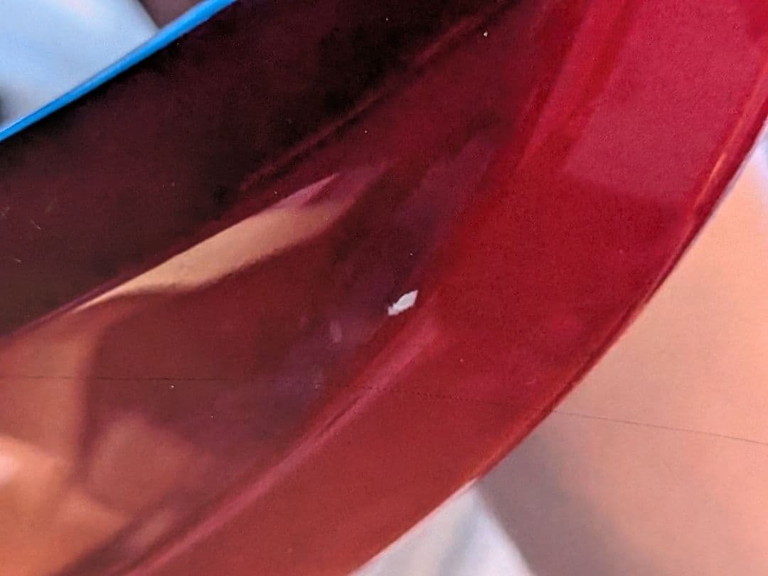 Burny エレキギター レッド弦楽器 本体のみ M2417