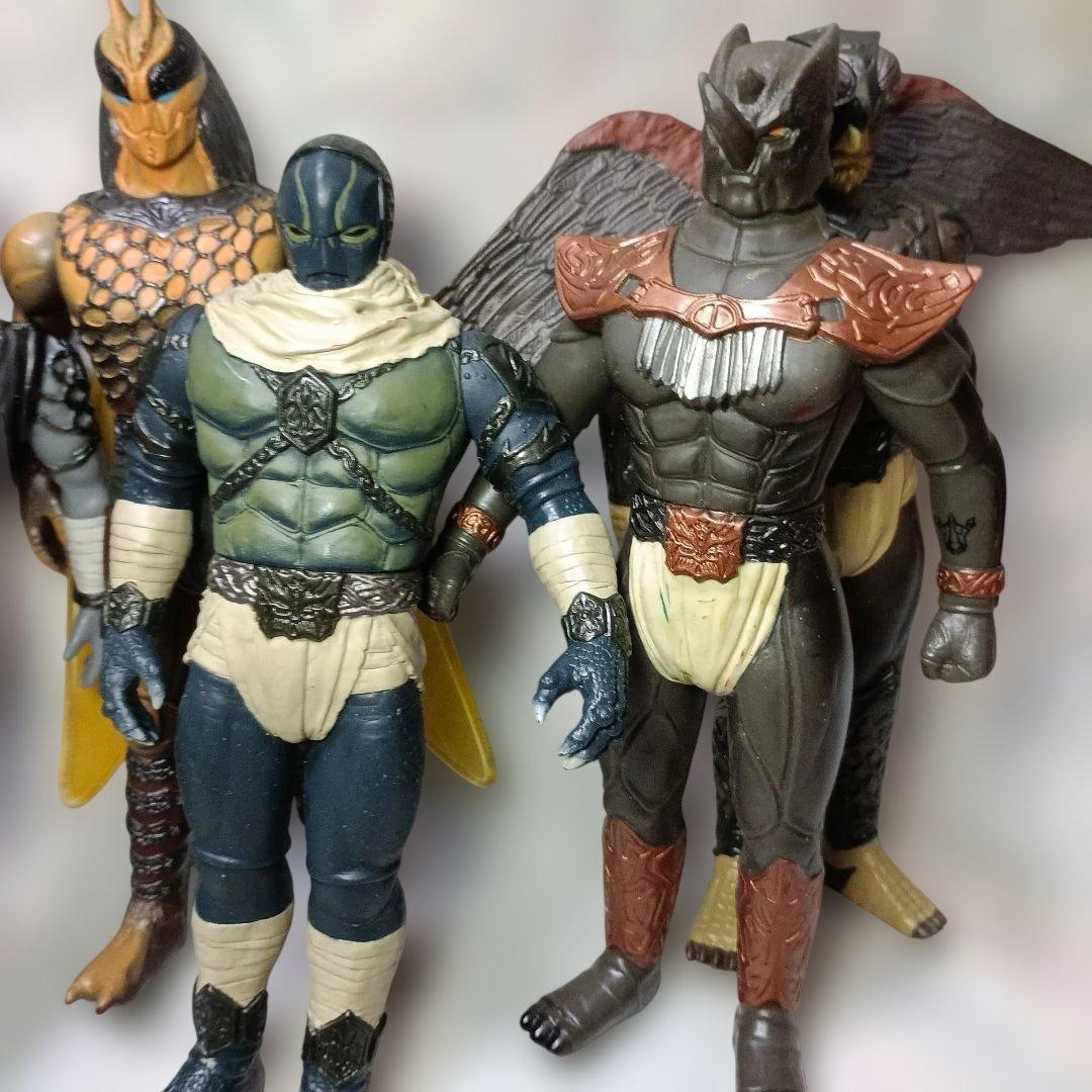 【仮面ライダー怪人・ソフビ】グロンギ12体セット〈「仮面ライダークウガ」〉