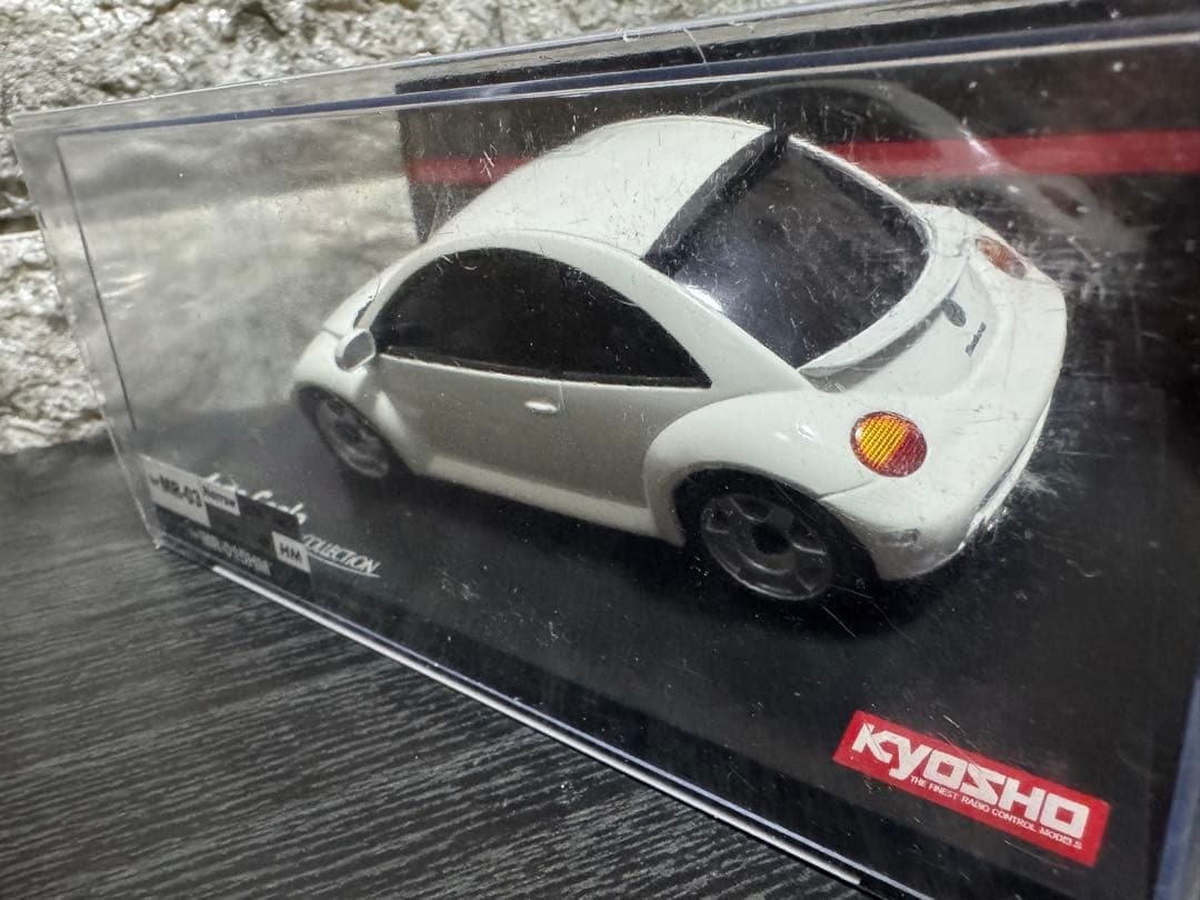 京商 ミニッツ　フォルクスワーゲン ニュービートル ターボS ホワイト