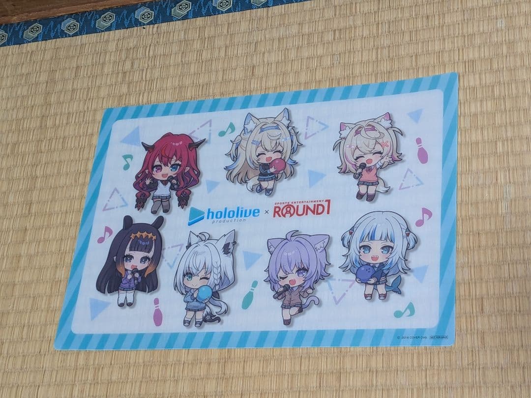 ホロライブ × ROUND1 クリアファイル 4枚入 ホロライブ × ROUND1 クリアファイル 4枚入 ホロライブ × ROUND1