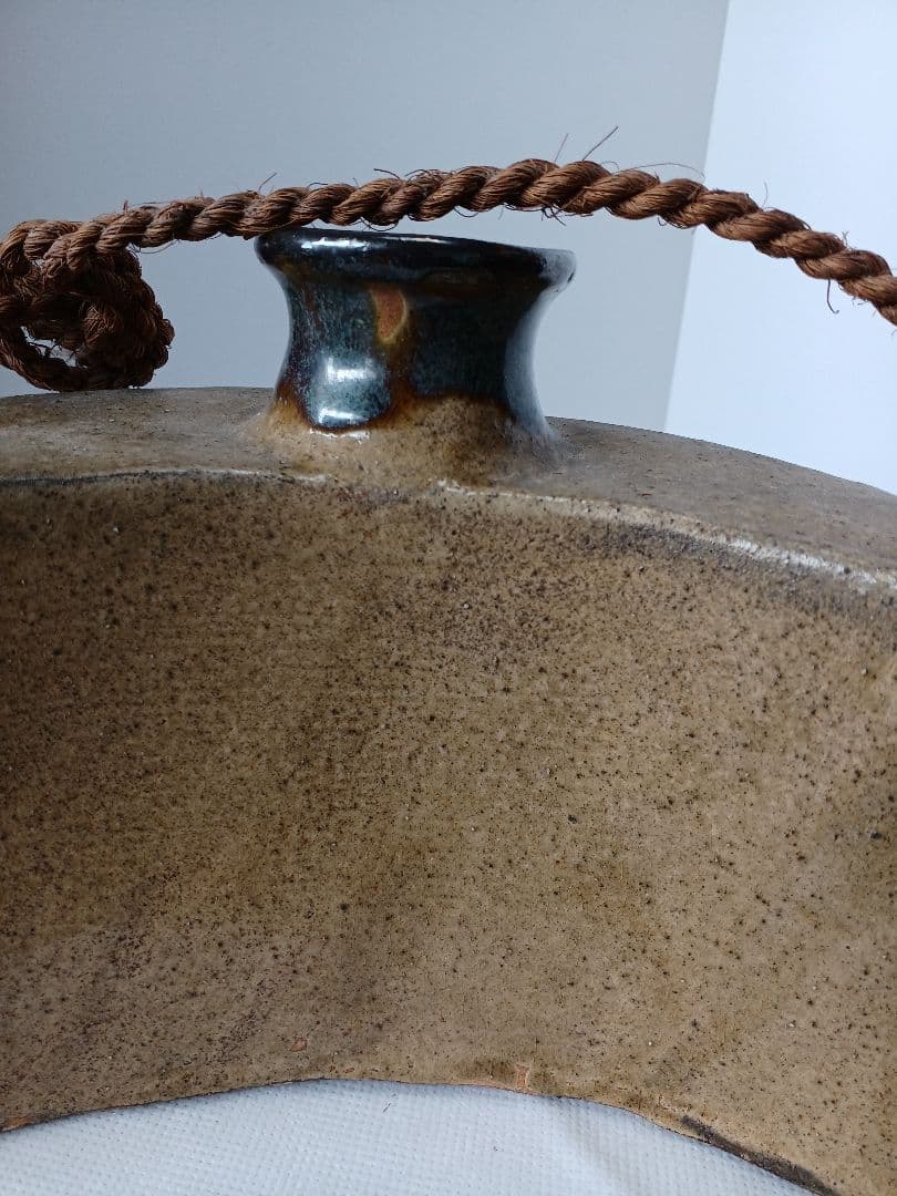 琉球壺屋焼　小橋川清正　抱瓶