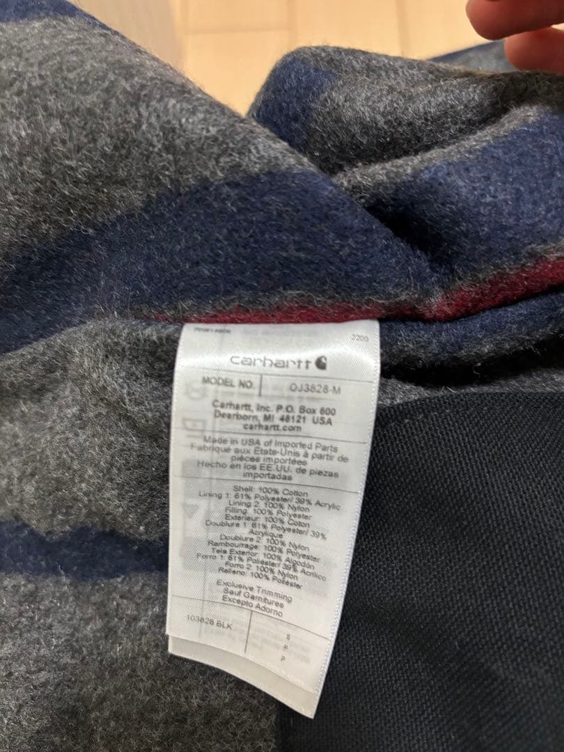 Carhartt デトロイトジャケットMADE IN USA ブラックS