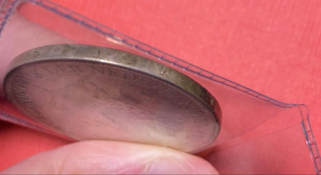 「イドレ」オランダ 1931年 2.5グルデン 大型銀貨