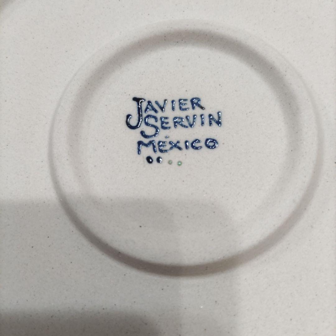 ハビエル　セルビン　メキシコ陶芸　大皿