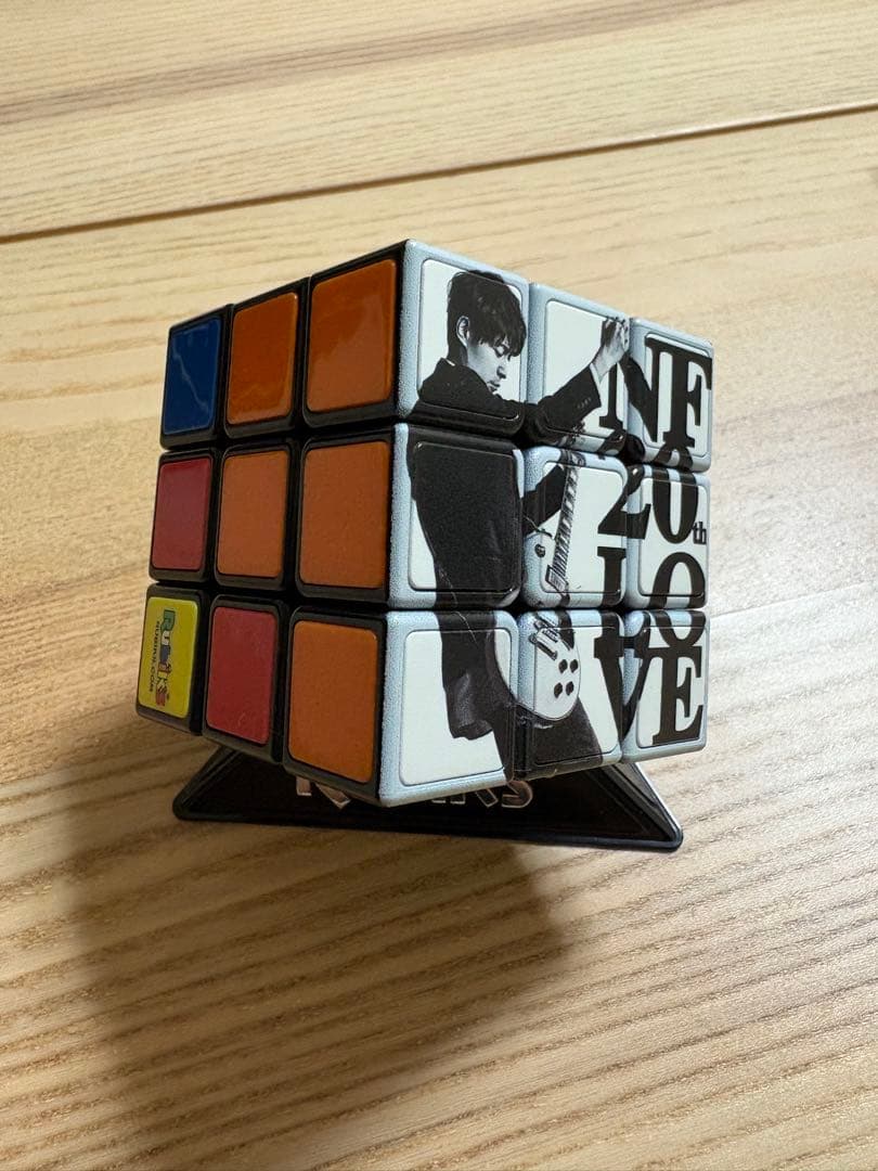 Rubik's ルービックキューブミニ キーホルダー付き 藤木直人 - メルカリ