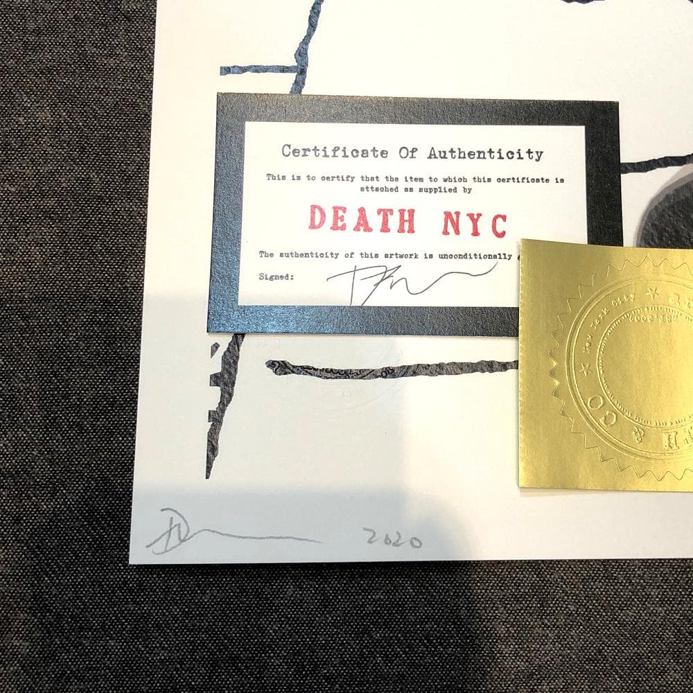 DEATH NYC 正規品 2020新作 世界限定100枚 0101