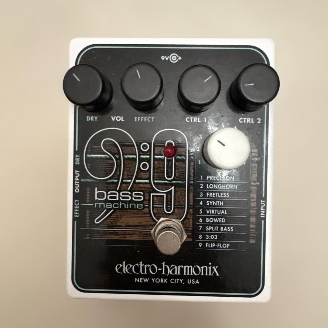 electro-harmonix Bass Machine 9:9 保証書付き