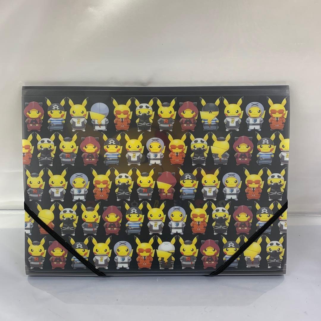 団員ごっこピカチュウ ケース入りクリアファイルセット A4 ポケモン