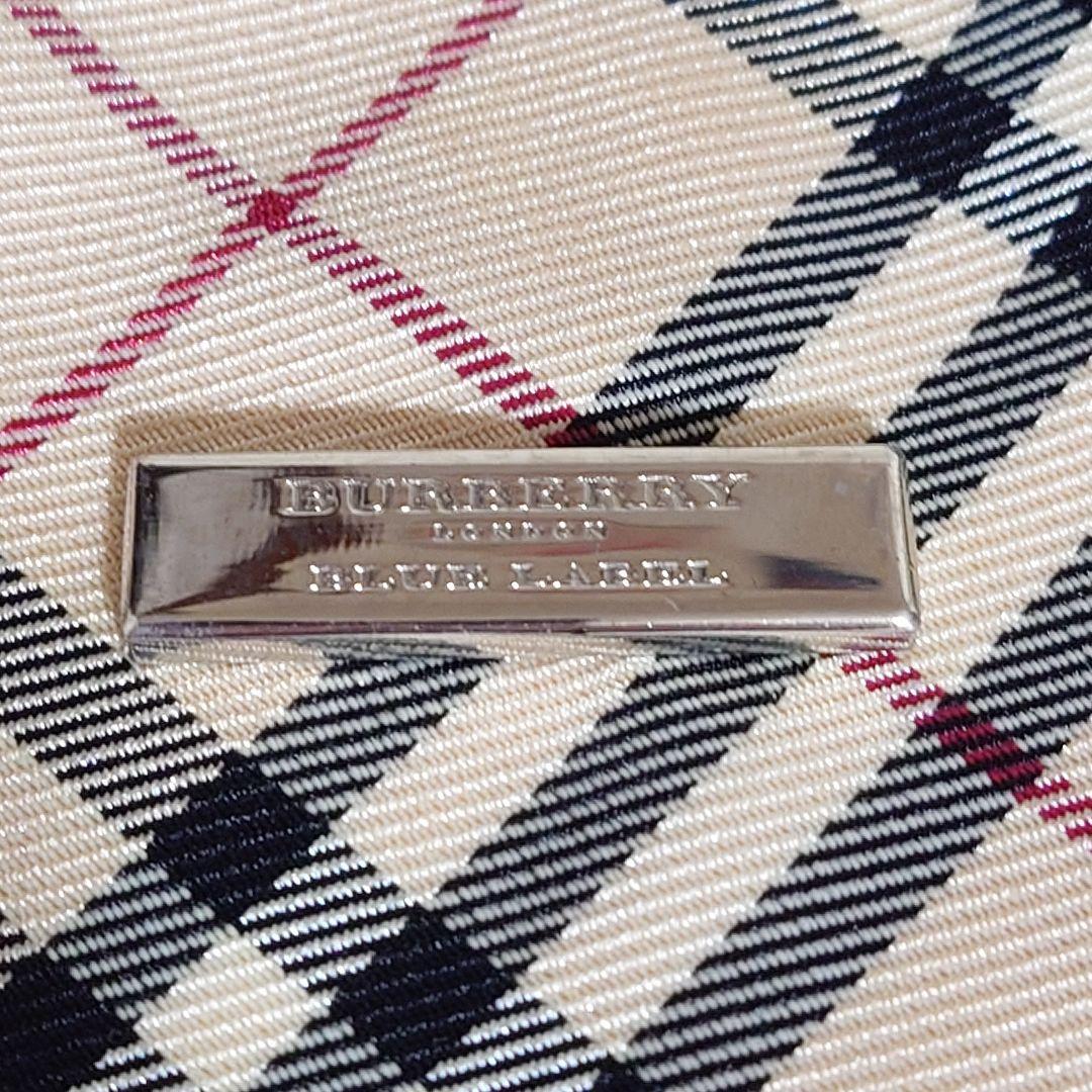 バーバリー ロゴプレート ミニハンドバッグ サイドベルト ノバチェック