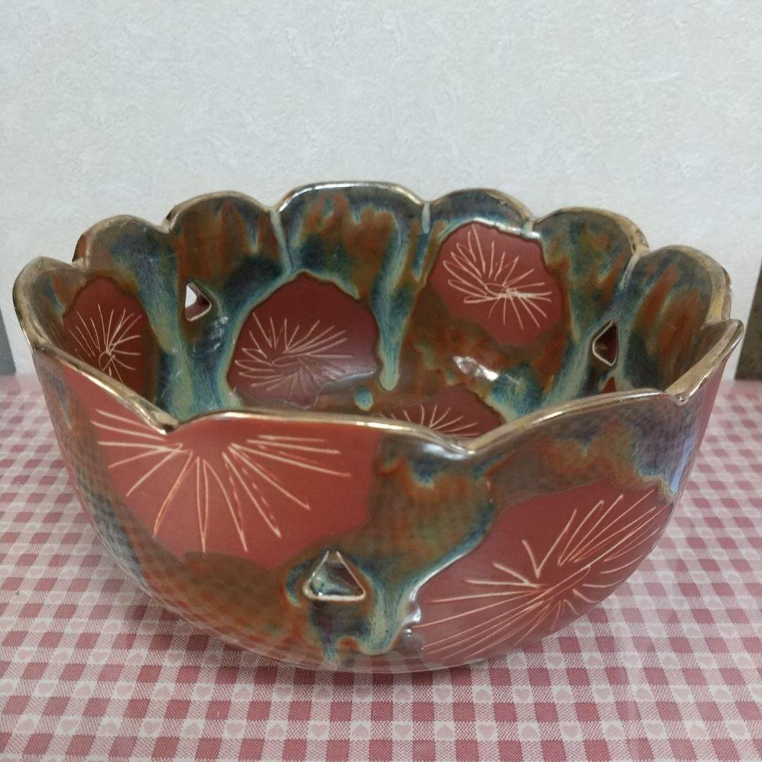 正峰窯　茶菓子器 茶道具 菓子器 鉢 染付祥瑞 三峰窯 紙箱 : 新古茶道具 さかい ヤフー店