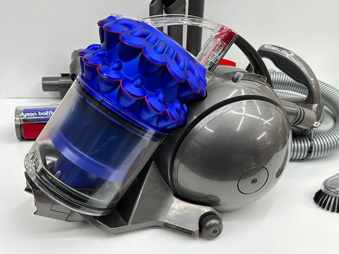 動作保証品 中古 ダイソン Dyson CY24 掃除機 付属品セット 青 本体