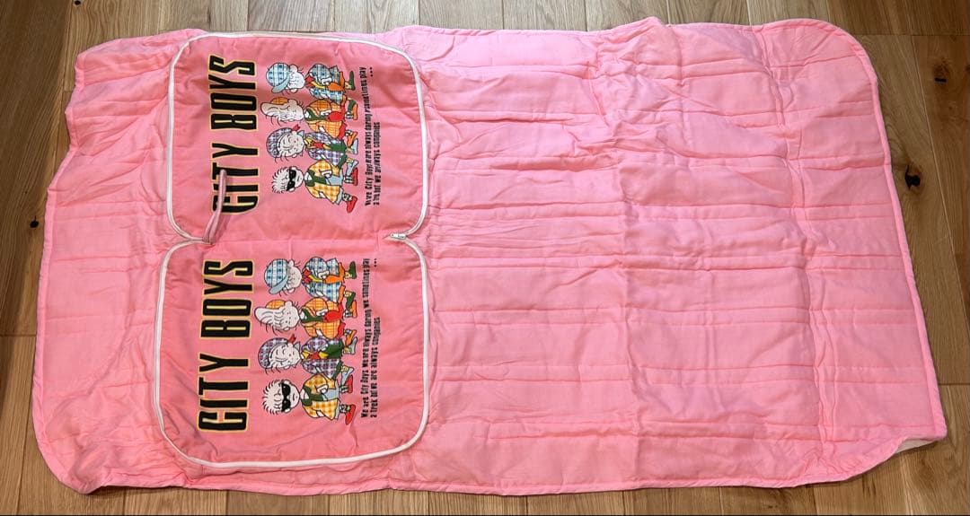 【ほぼ未使用】　CITY BOYS 肌がけ枕セット×2クッション×1