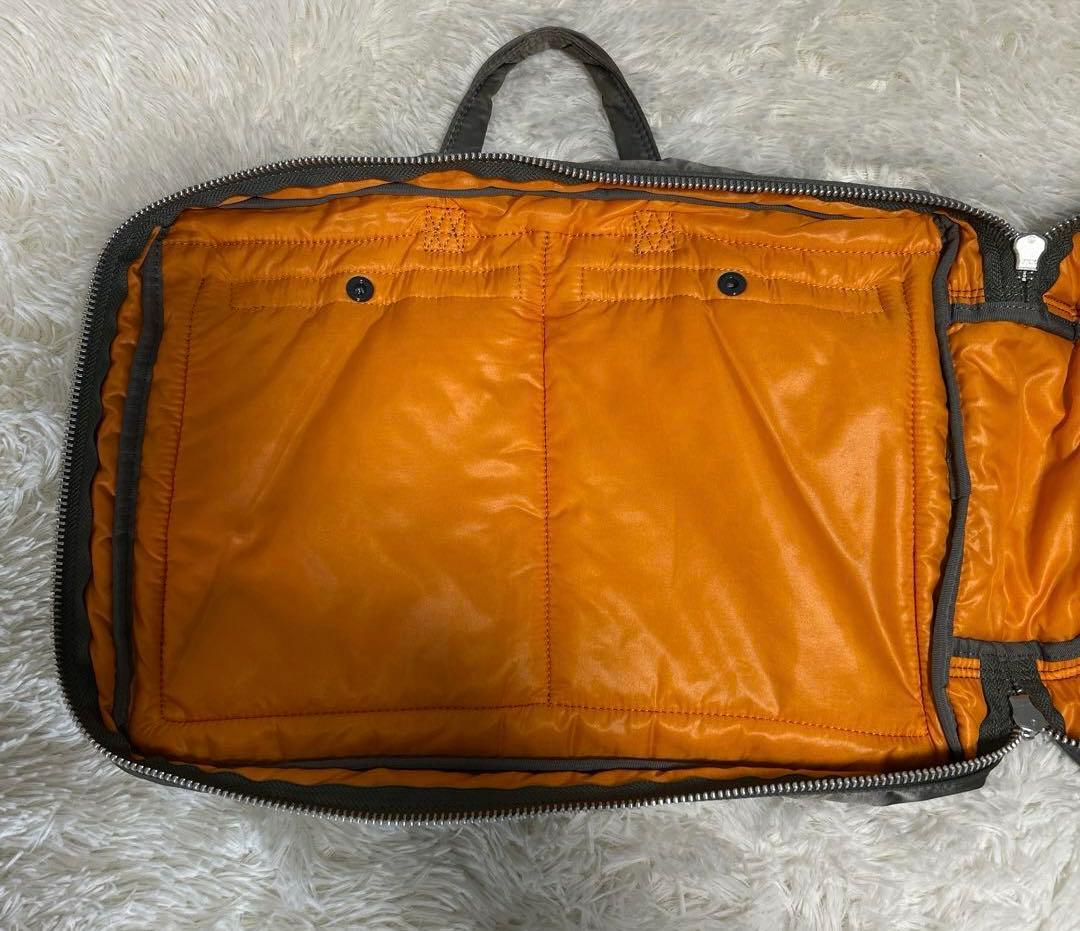PORTER タンカー　ブリーフケース　3way シルバーグレー