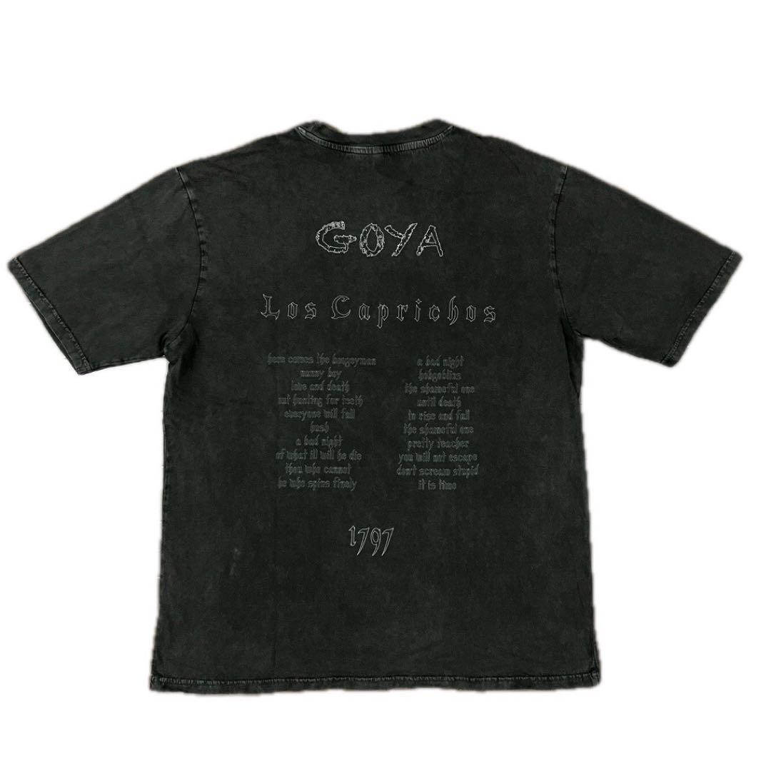 DEATHMASK Merchandise GOYA Tシャツ L ブラック - メルカリ