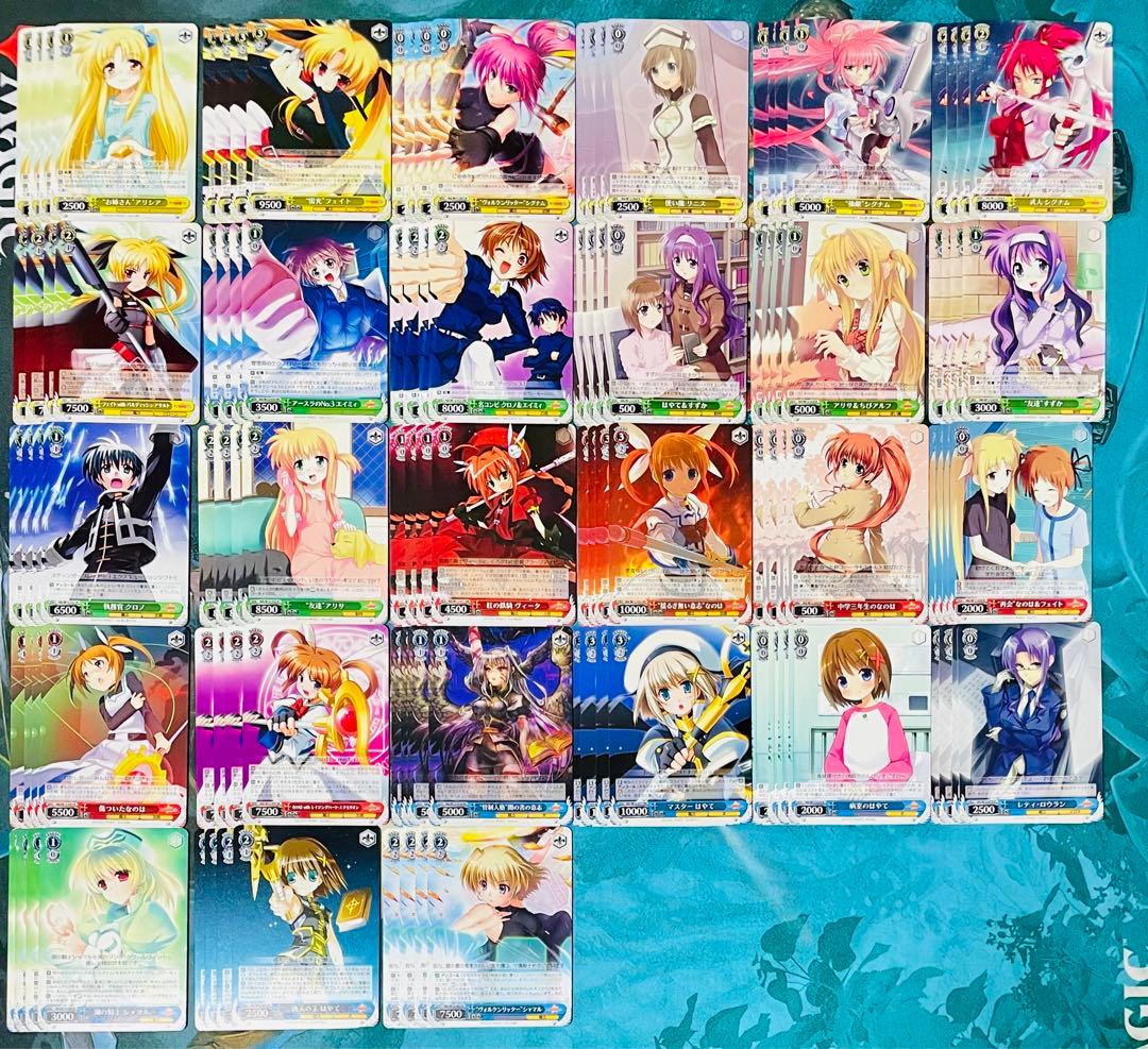 ヴァイスシュヴァルツ リリカルなのは StS 1st A's 2nd 各種4コン