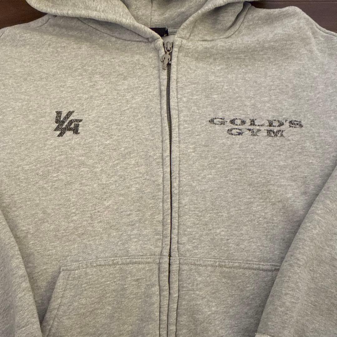 トップス  5162 GOLDS GYM THROWBACK ZIP-UPS