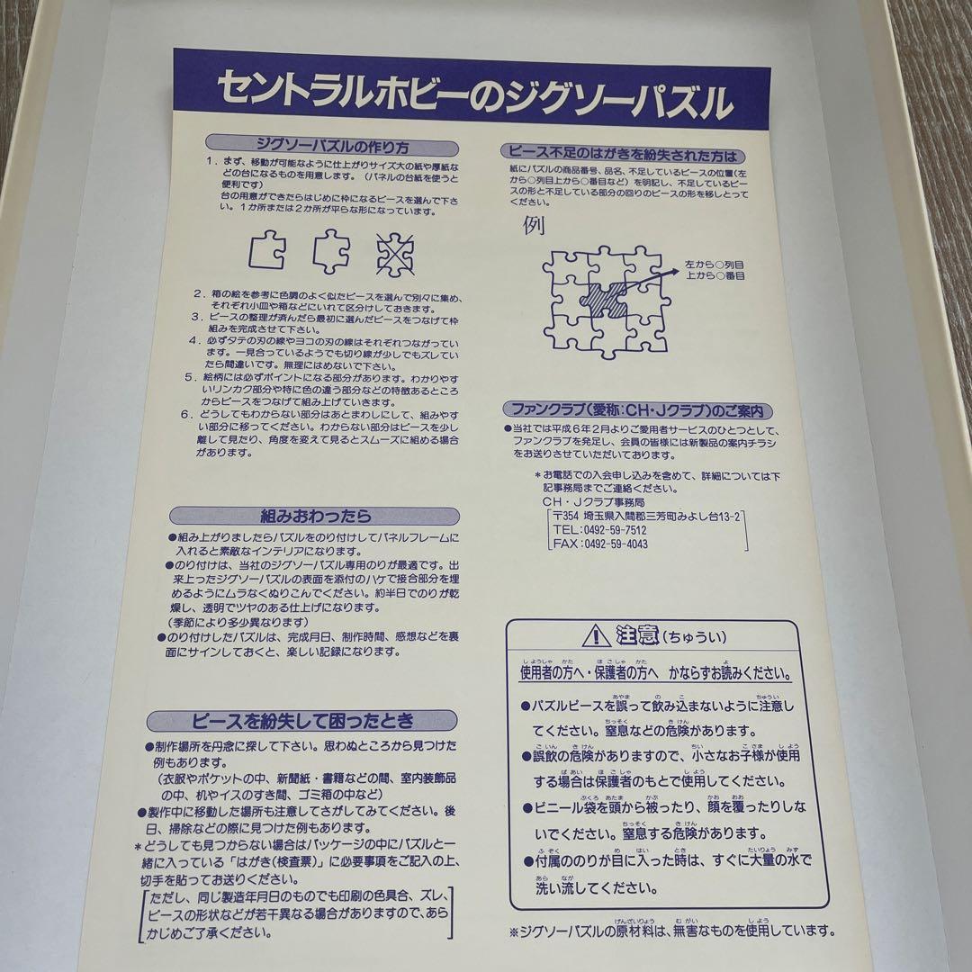 ⭐️のん⭐️さま専用 鶴田一郎 シャドウエレガンス ジグソーパズル