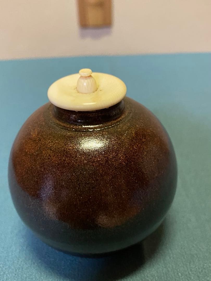 土居義峰 作 瑞松蒔絵 平棗 共箱 漆器 漆芸 抹茶 茶道具 棗 新品 未