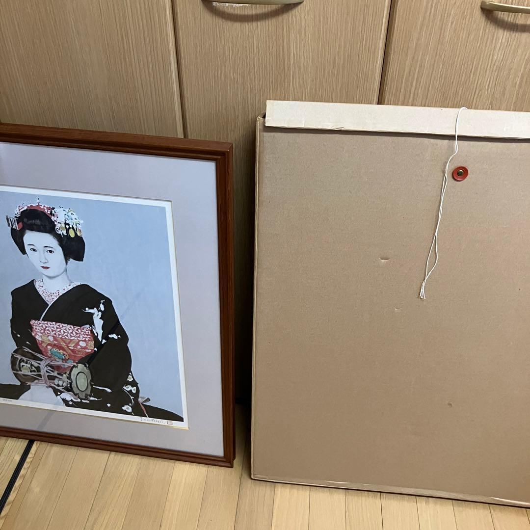 ★ 吉井淳二　オリジナル石版　出を待つ　限定品