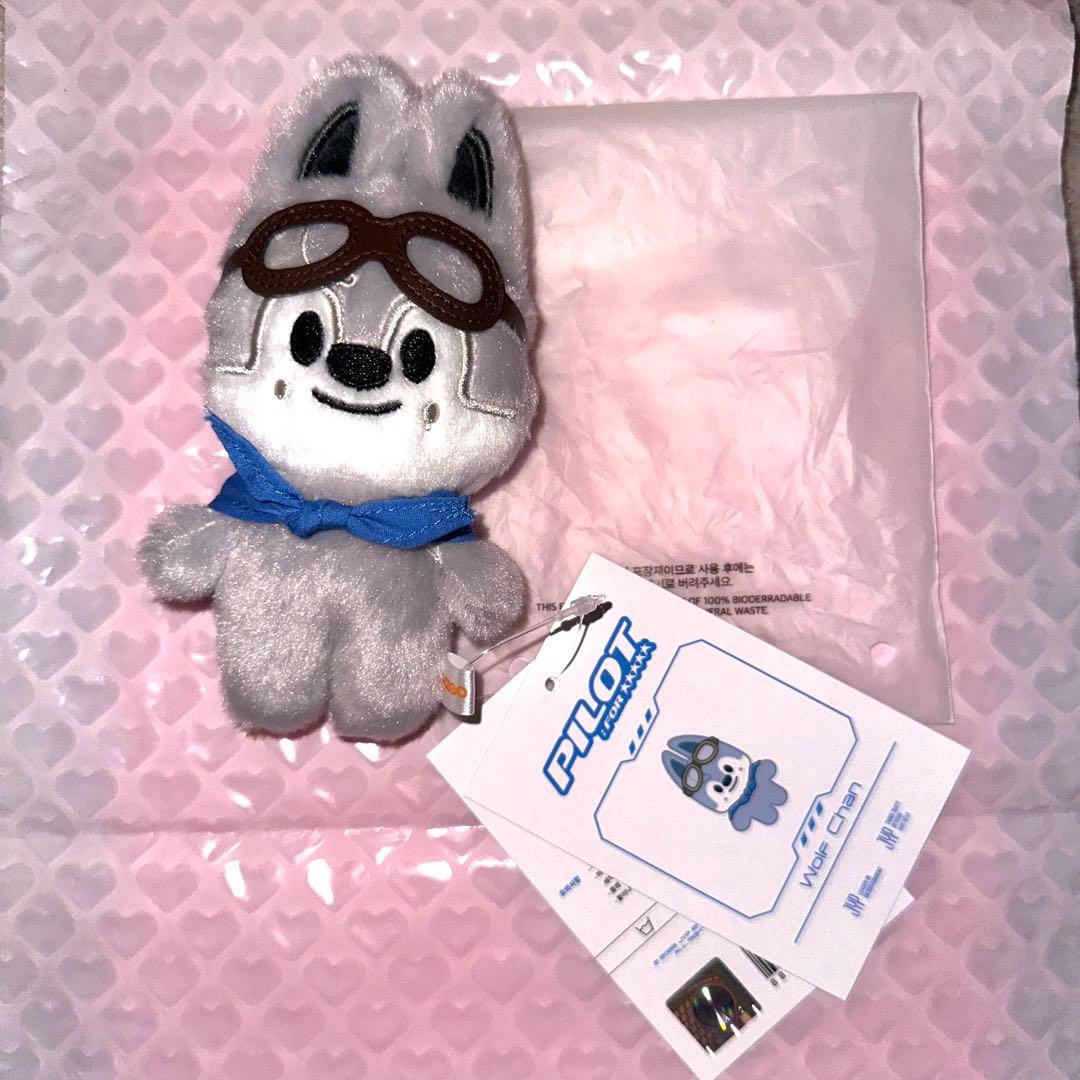 ウルフチャンdomin ATE JAPANぬいぐるみ手袋ドムツマスコット