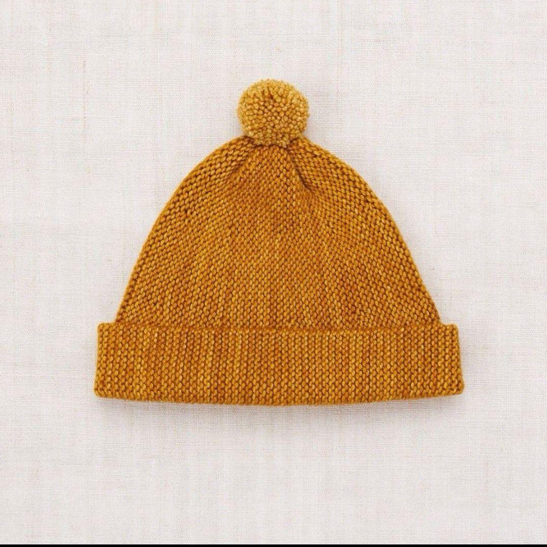 新品 4-8y Misha & Puff Garter Hat Marigold