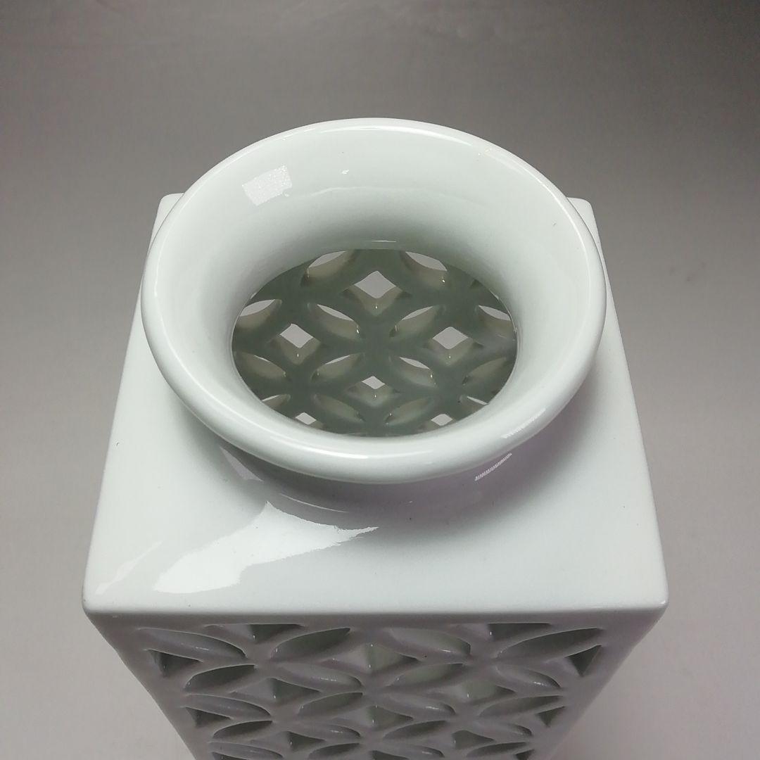 S551 皆具 『平戸焼』『白磁 七宝透 皆具』『十三代 横石嘉助作