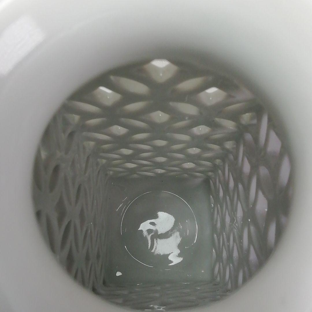 S551 皆具 『平戸焼』『白磁 七宝透 皆具』『十三代 横石嘉助作