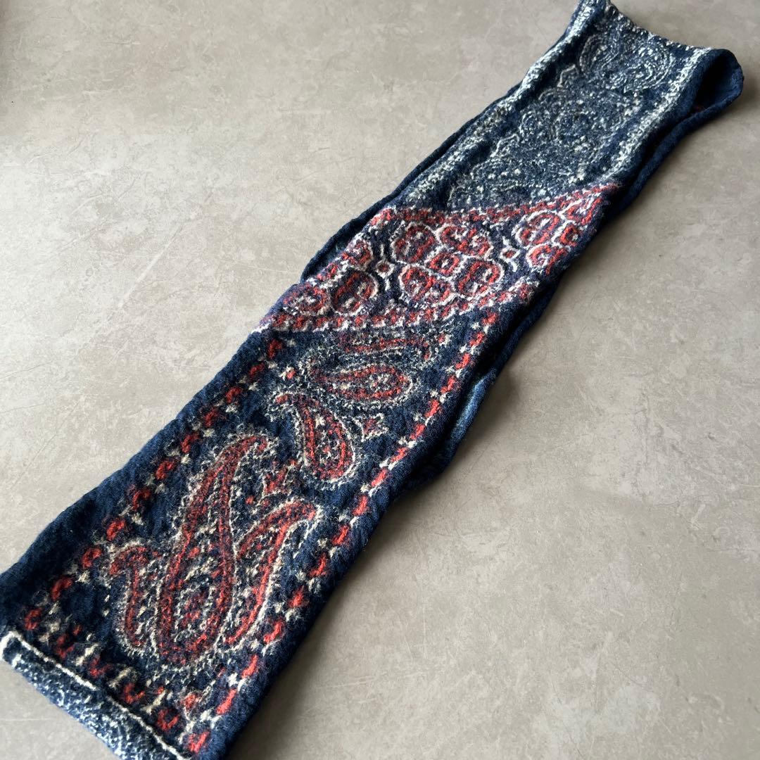 KAPITAL 縮絨ウール ネックウォーマー　スヌード