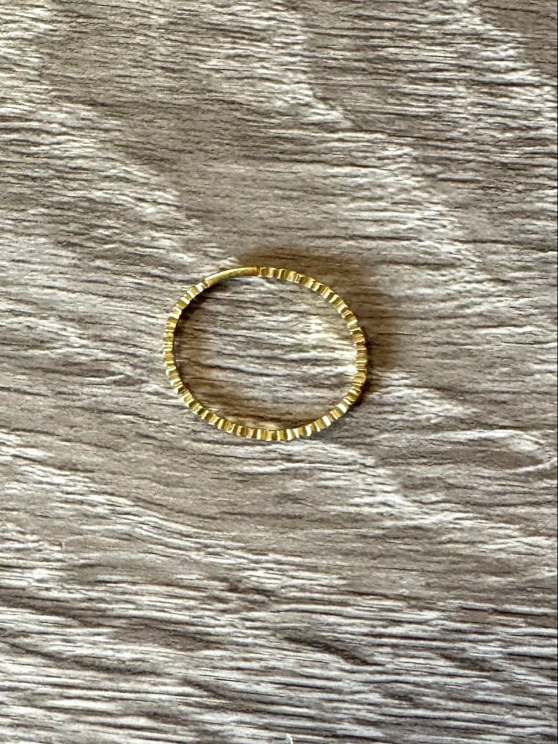 AHKAH アンハートエタニティリング　K18ゴールド 11号