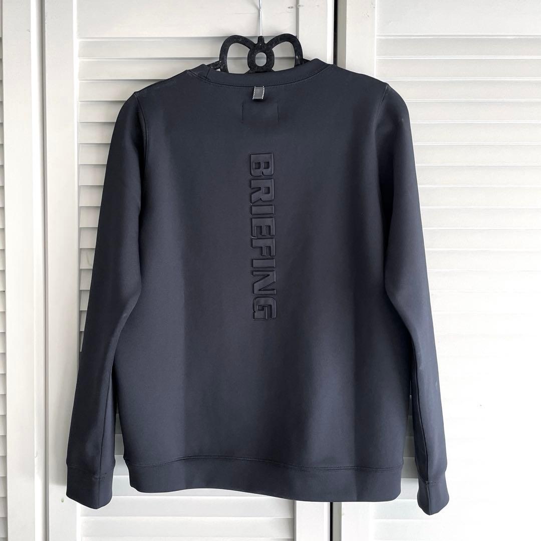 新品未使用タグ付 ブリーフィング 3D LOGO CREWNECK