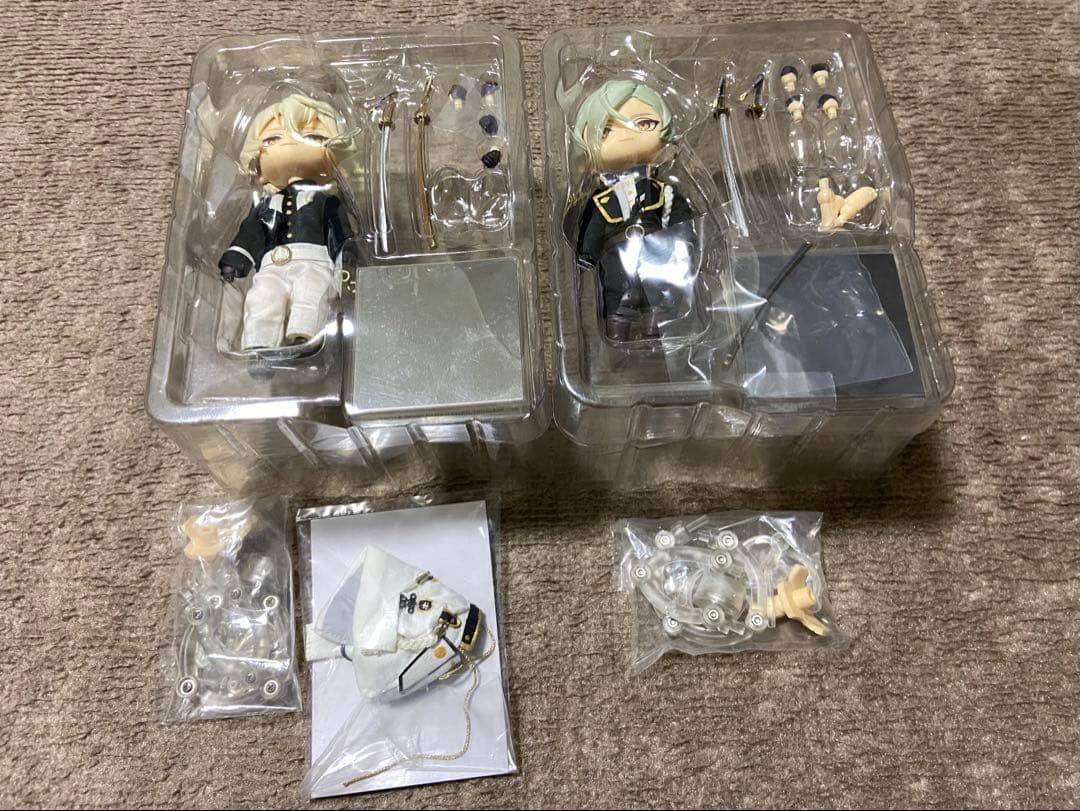 刀剣乱舞 髭切 膝丸 ねんどろいどどーる フィギュア2体セット