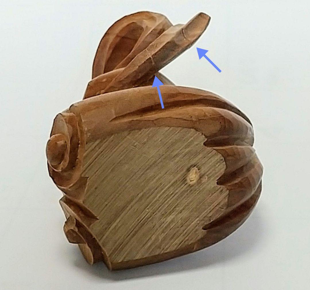 童子坐像 飛天 #567 ◇白檀 木彫 仏像