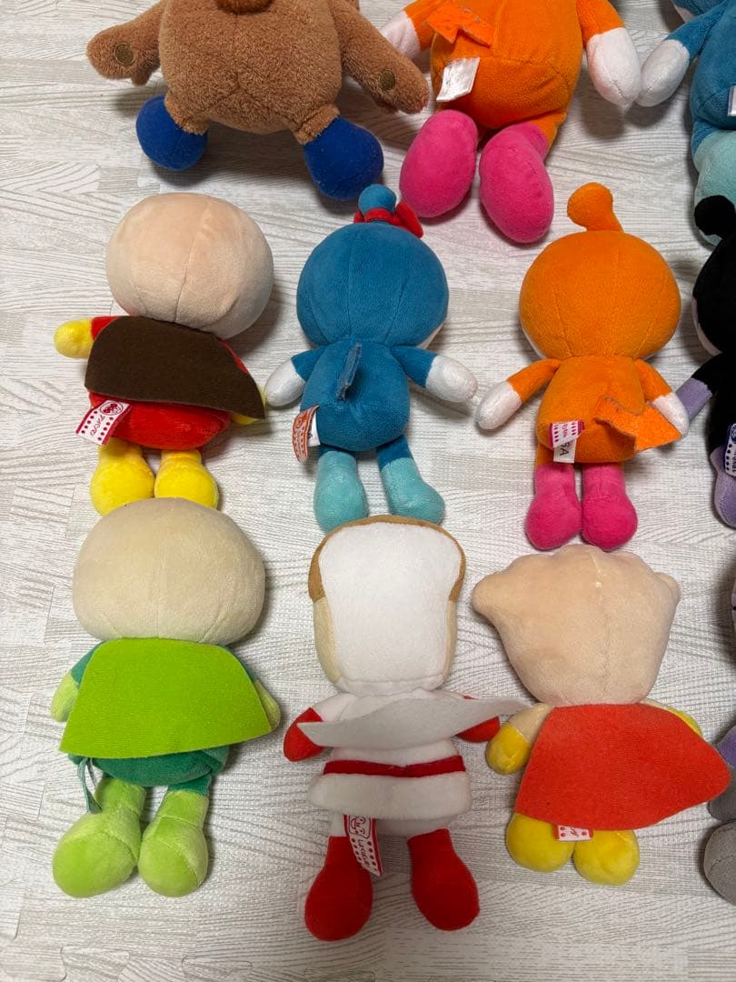 アンパンマン＆ジャンジャン ぬいぐるみ セット売り