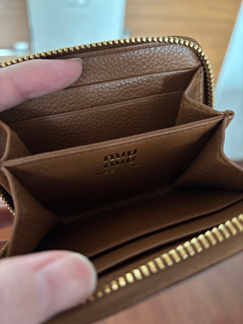 ブラン　新品 未使用　ミュウミュウ ケース カードケース