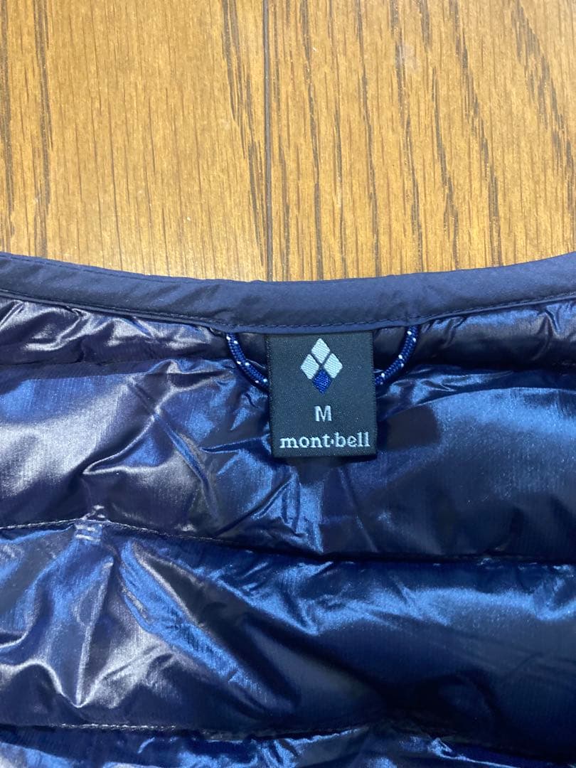 モンベル　スペリオダウンVネックベスト Mens