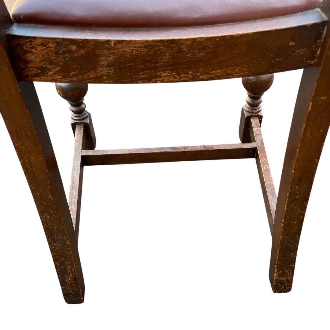 デンマーク製 アンティーク家具 ダイニング チェア 1900年代製作 西洋