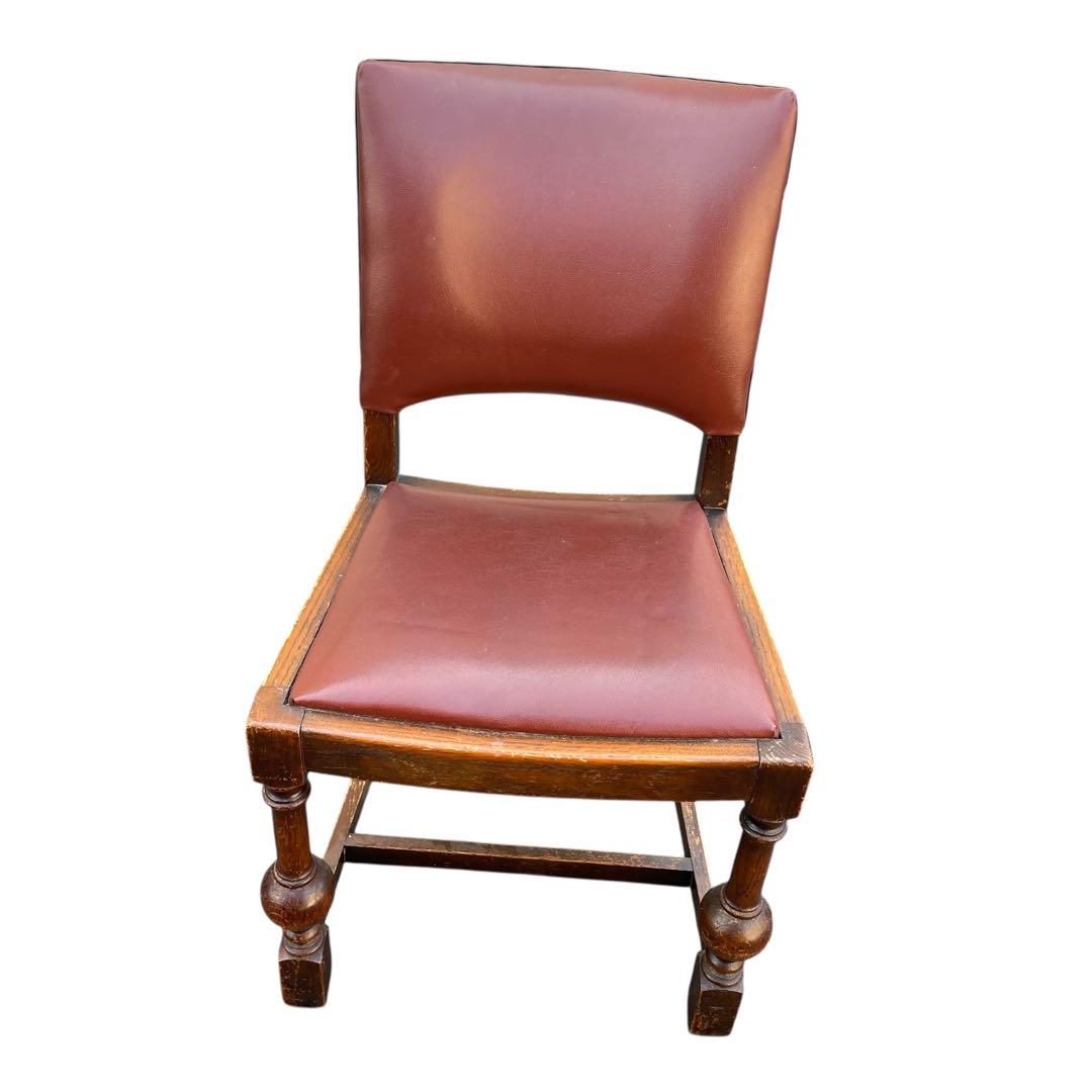 デンマーク製 アンティーク家具 ダイニング チェア 1900年代製作 西洋