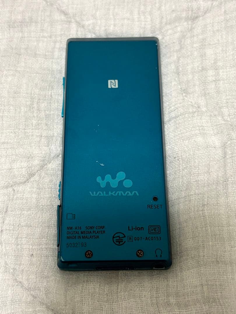 SONY NW-A16 デジタルオーディオプレーヤー32GB充電ケーブル付き