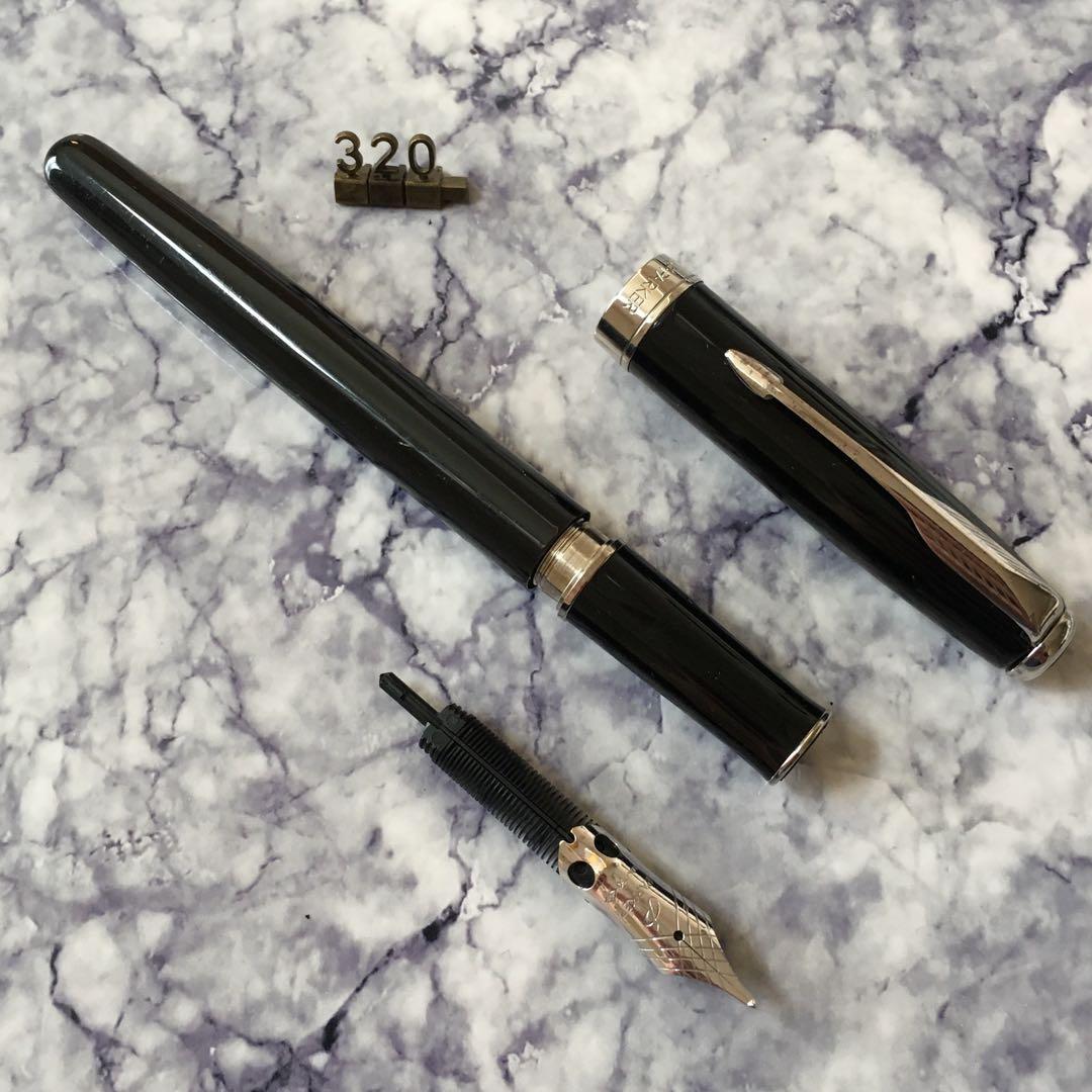 #320 オーバーホール済み 万年筆 PARKER SONNET 18k