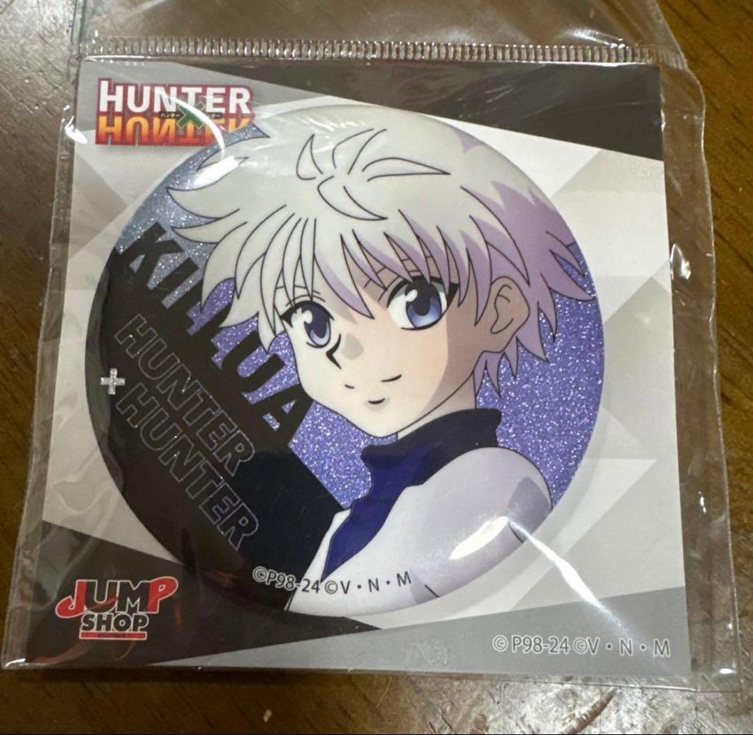 HUNTER×HUNTER グリッター缶バッジ キルア - メルカリ