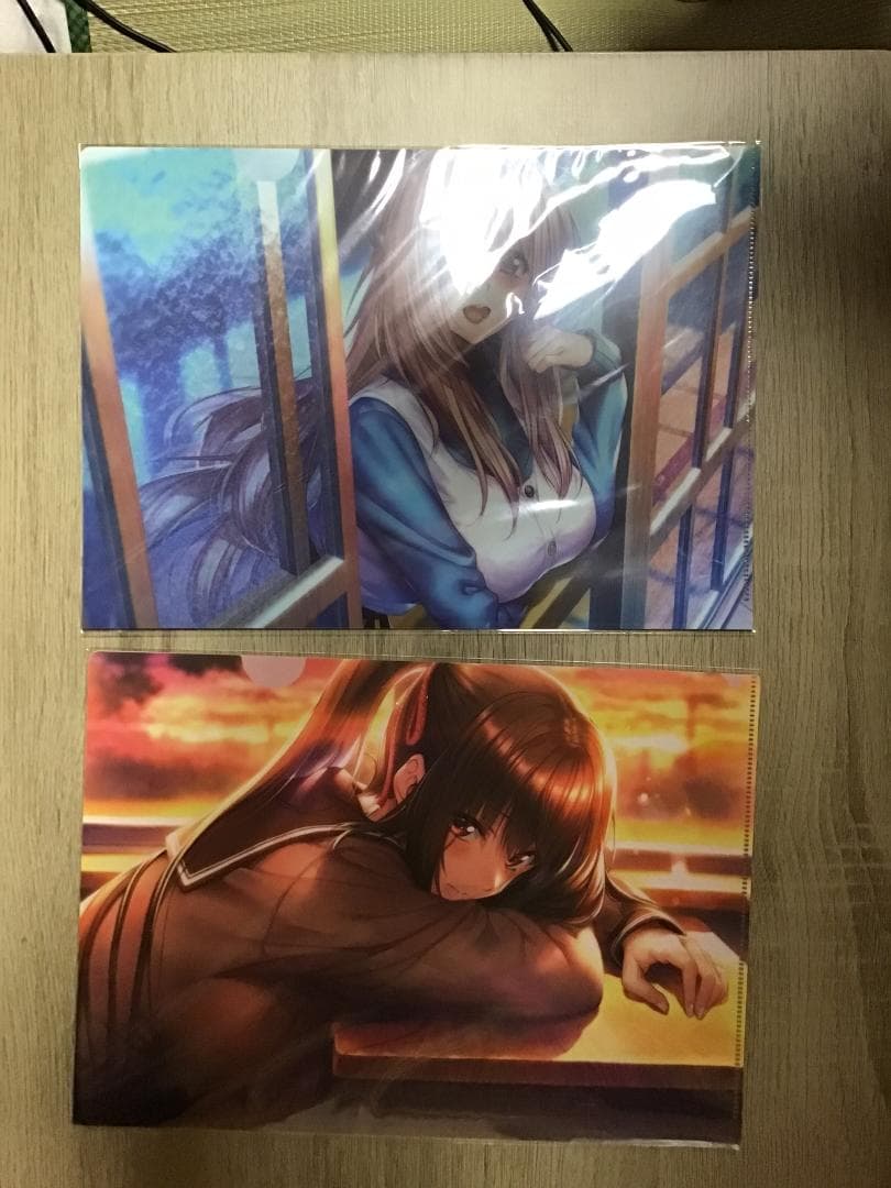 アマカノ2 クリアファイル 黒姫結灯 蔦町ちとせ 氷見山玲 咲來 あざらしそふと