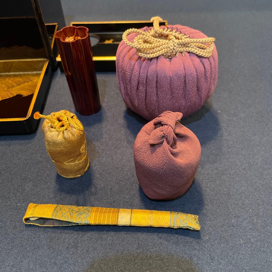 茶道具 茶箱「利休茶箱」※『波千鳥の蒔絵』に※『茶杓は舟の櫓』 - メルカリ