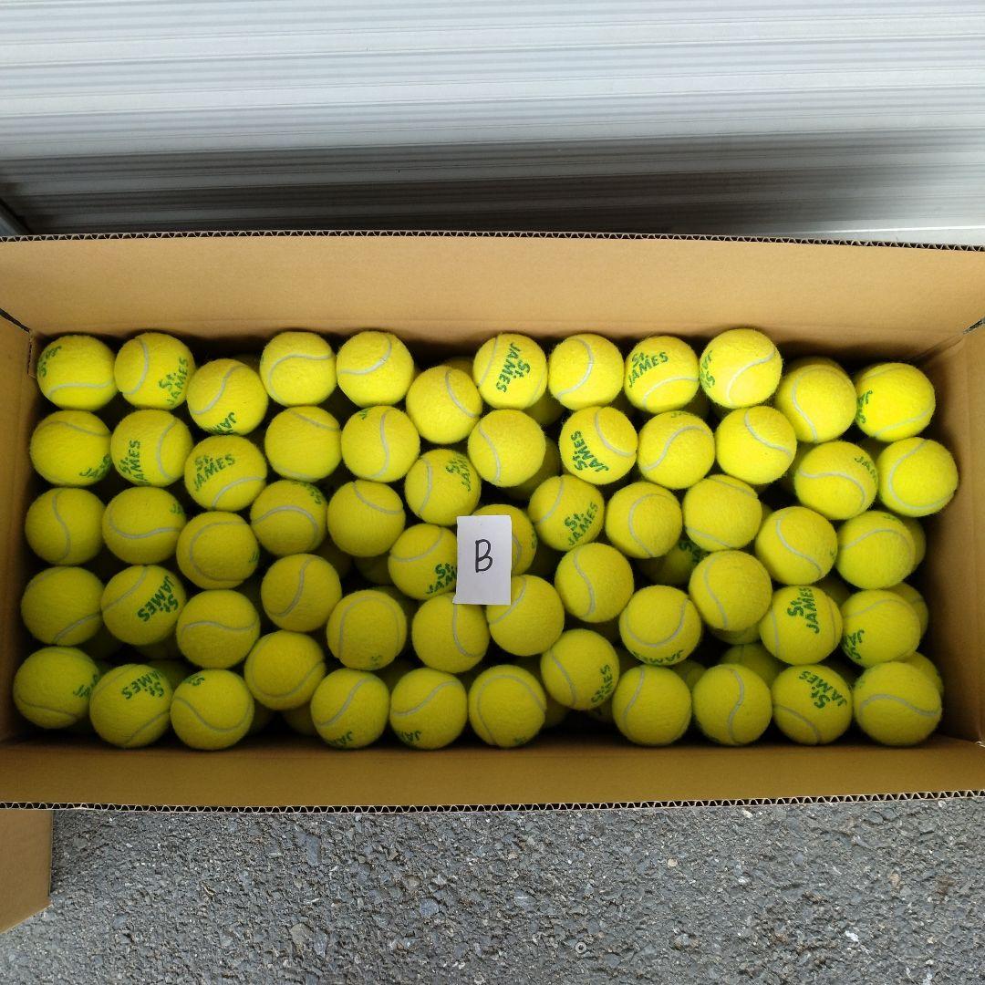中古テニスボールセントジェームス120球B - メルカリ